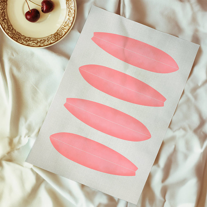 Lisslune | Surfboard in pink