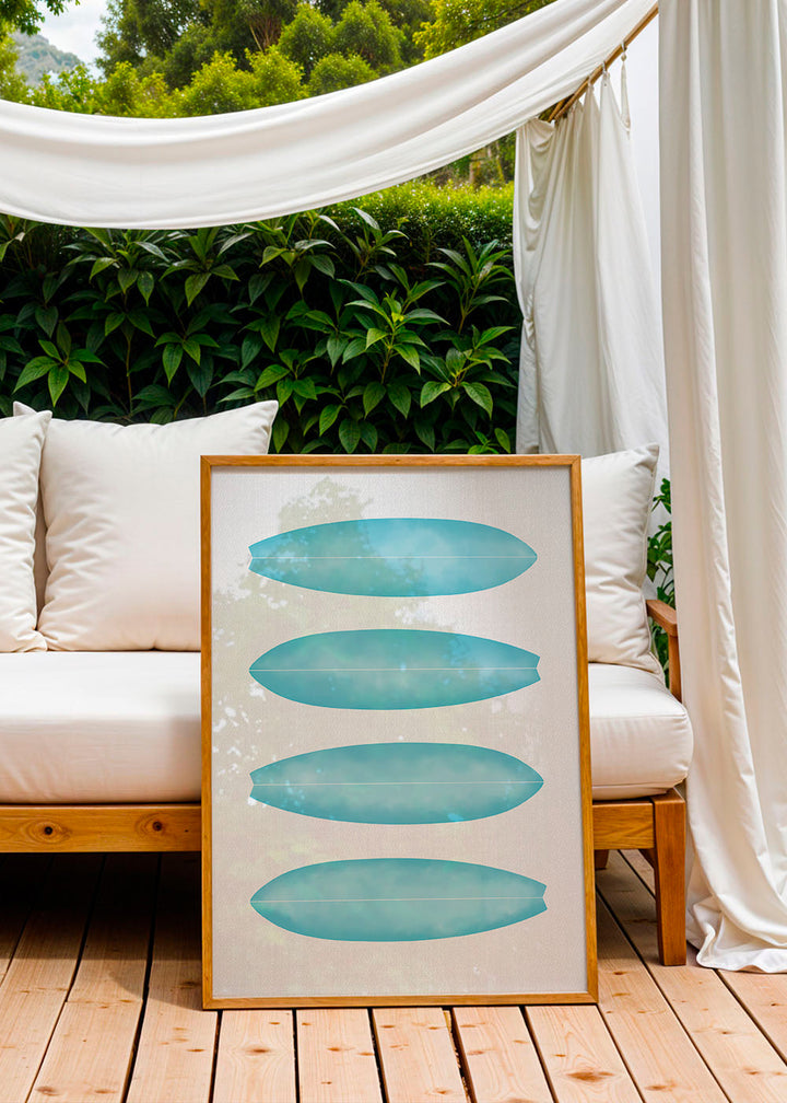 Lisslune | Surfboard in blue