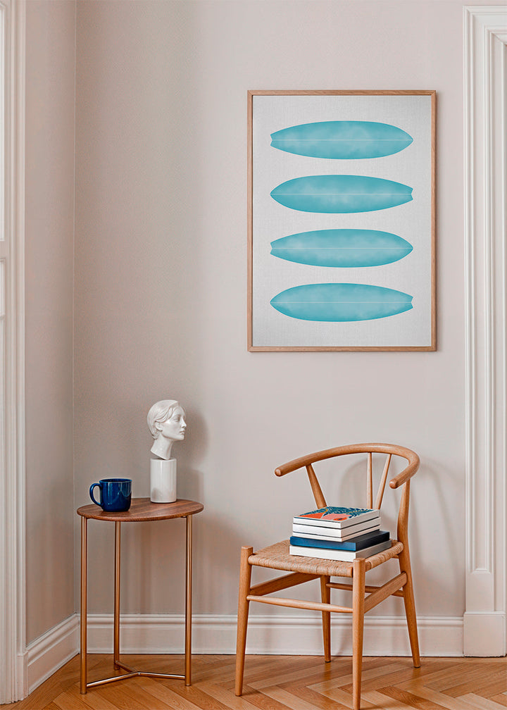 Lisslune | Surfboard in blue