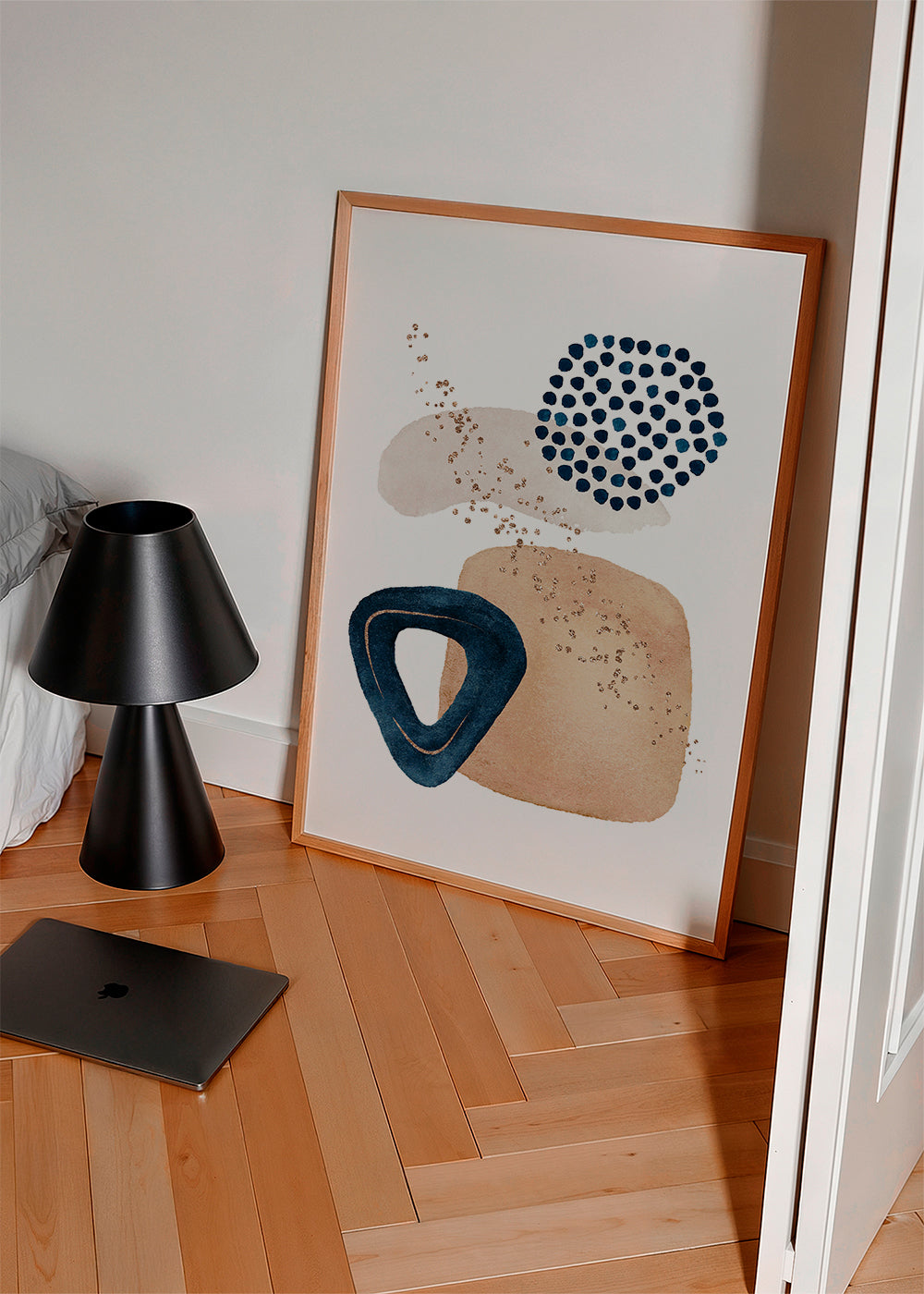 Lisslune | Watercolor Shapes in Marine 3