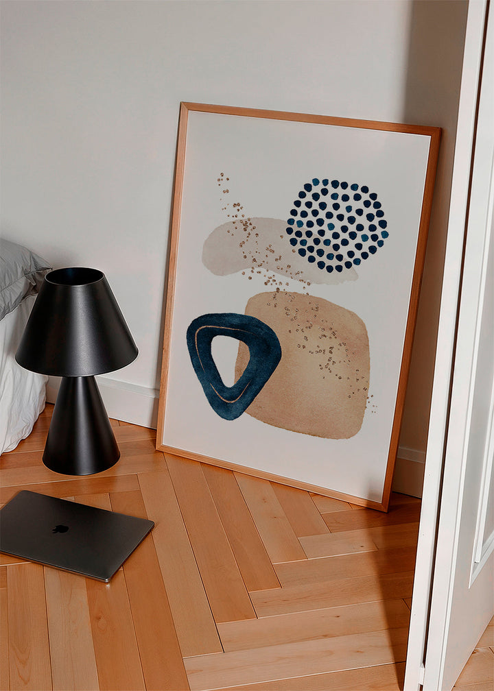 Lisslune | Watercolor Shapes in Marine 3