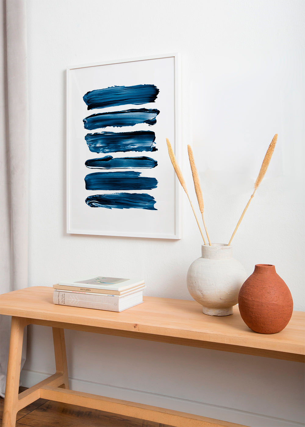Lisslune | The Brush Stroke in Blue
