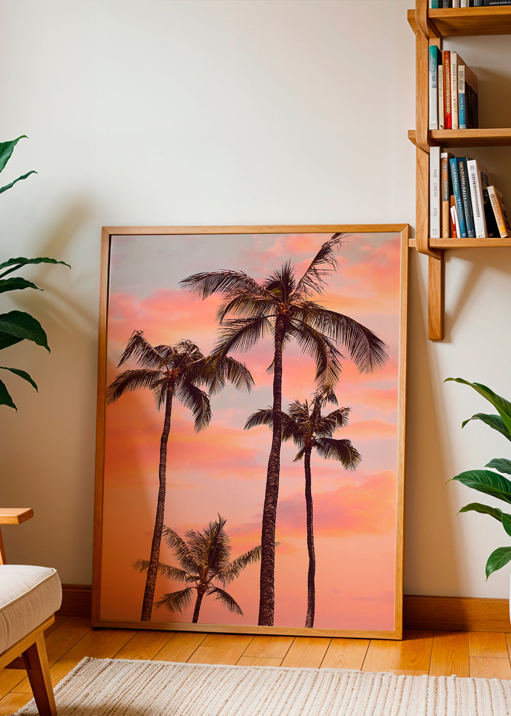 Lisslune | Sunset Palm Trees