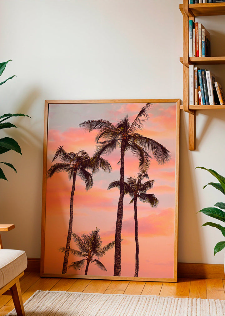 Lisslune | Sunset Palm Trees