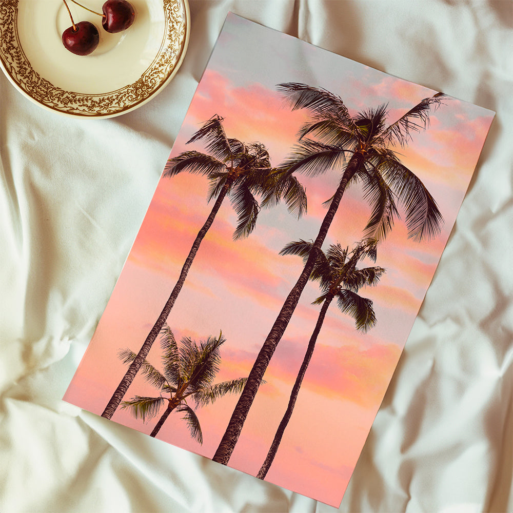Lisslune | Sunset Palm Trees