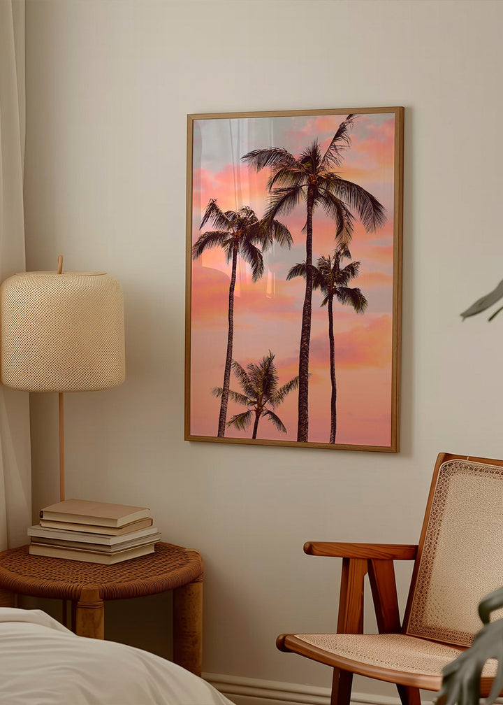 Lisslune | Sunset Palm Trees