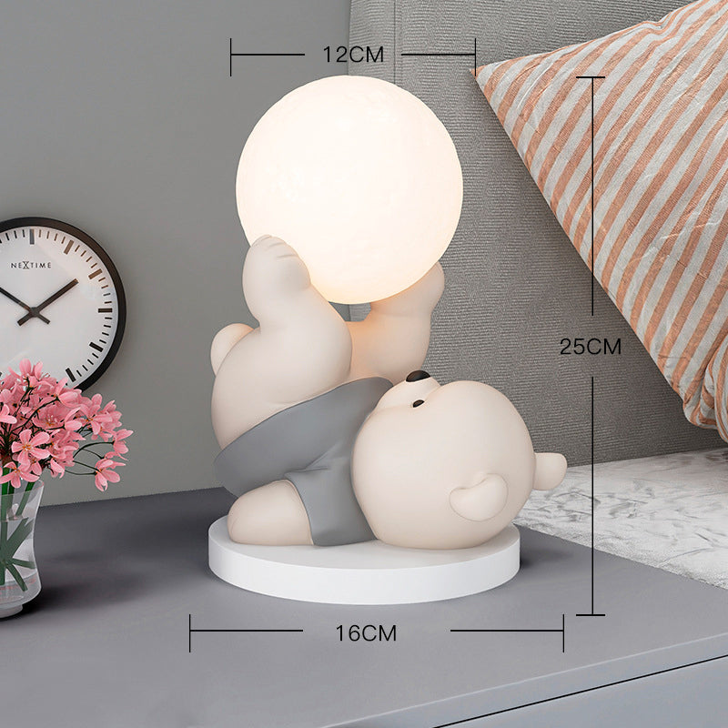 Lisslune | GlowBear Touch Lamp - Cute LED Night Light