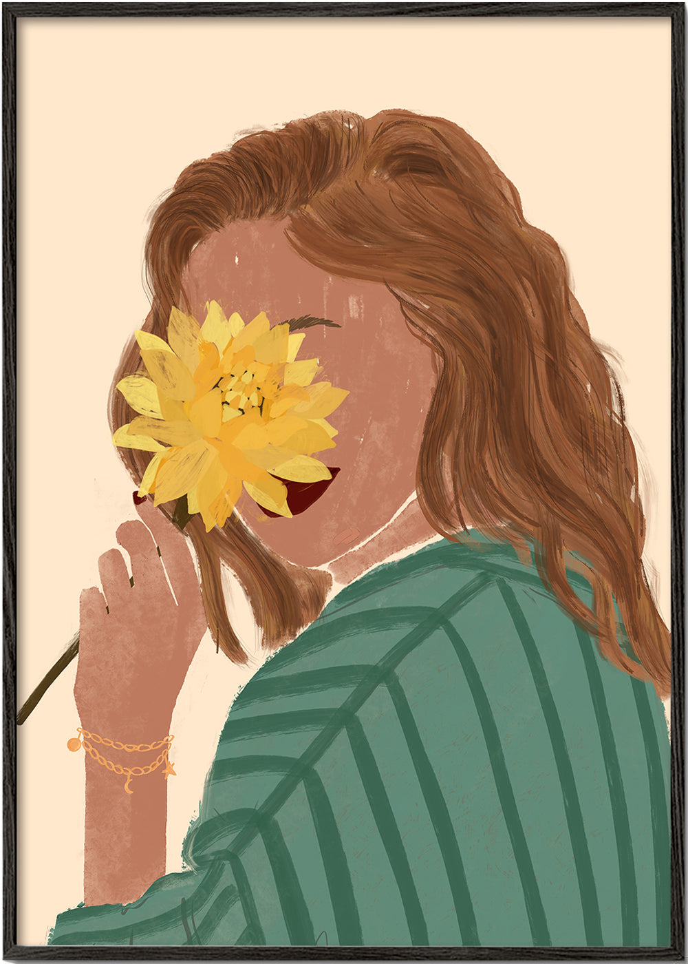 Lisslune | Flower Love Women Portrait