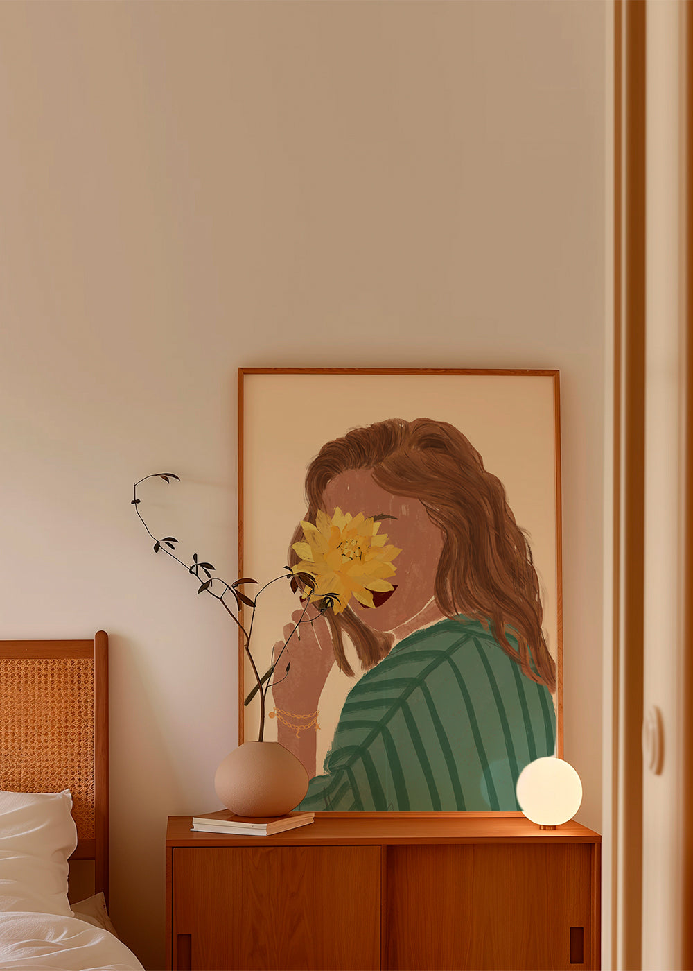 Lisslune | Flower Love Women Portrait