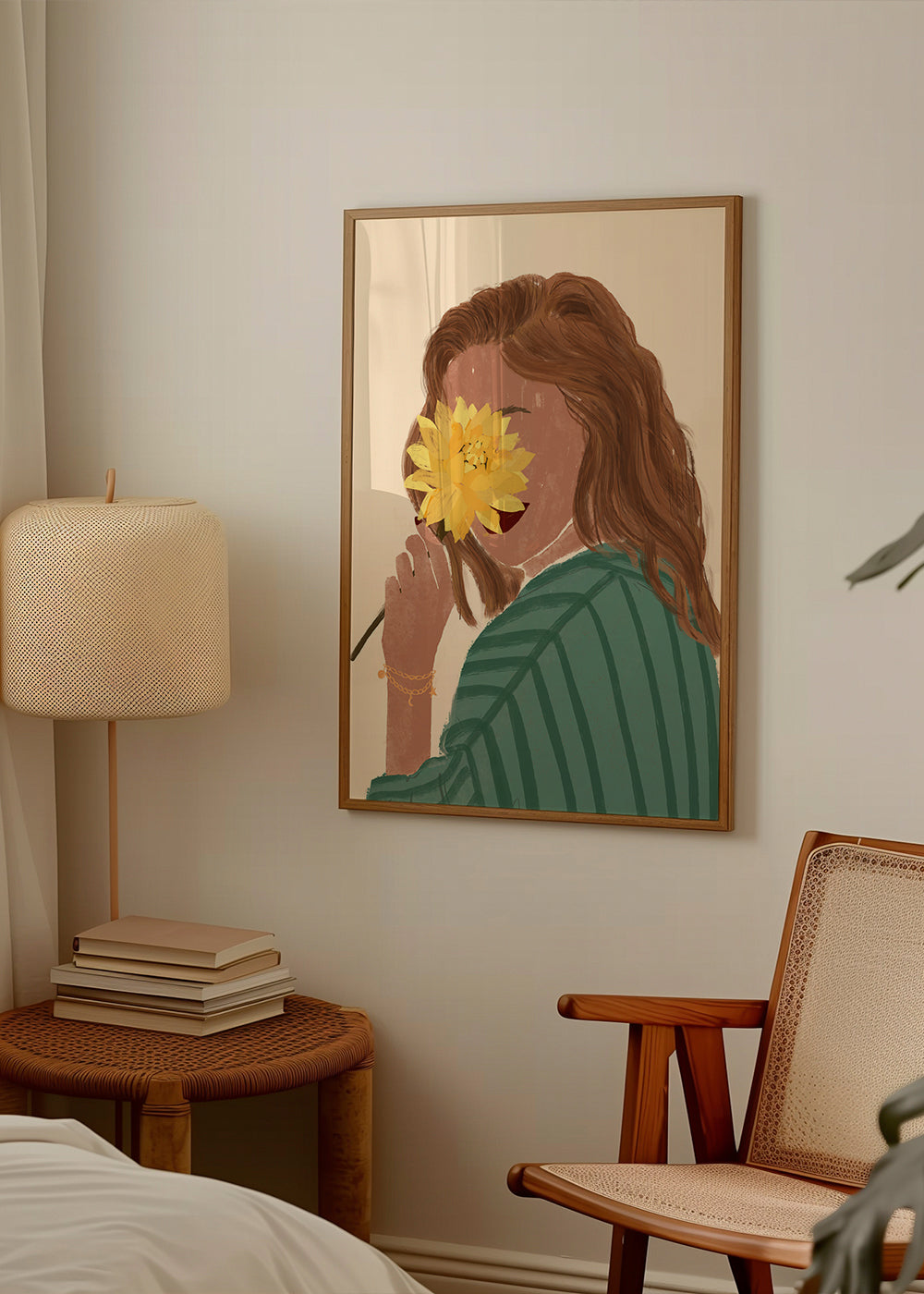 Lisslune | Flower Love Women Portrait