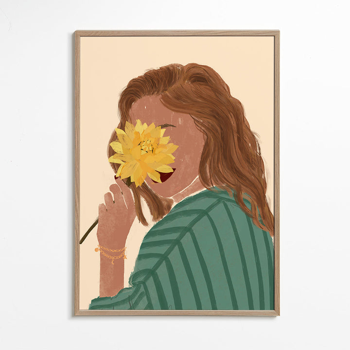 Lisslune | Flower Love Women Portrait