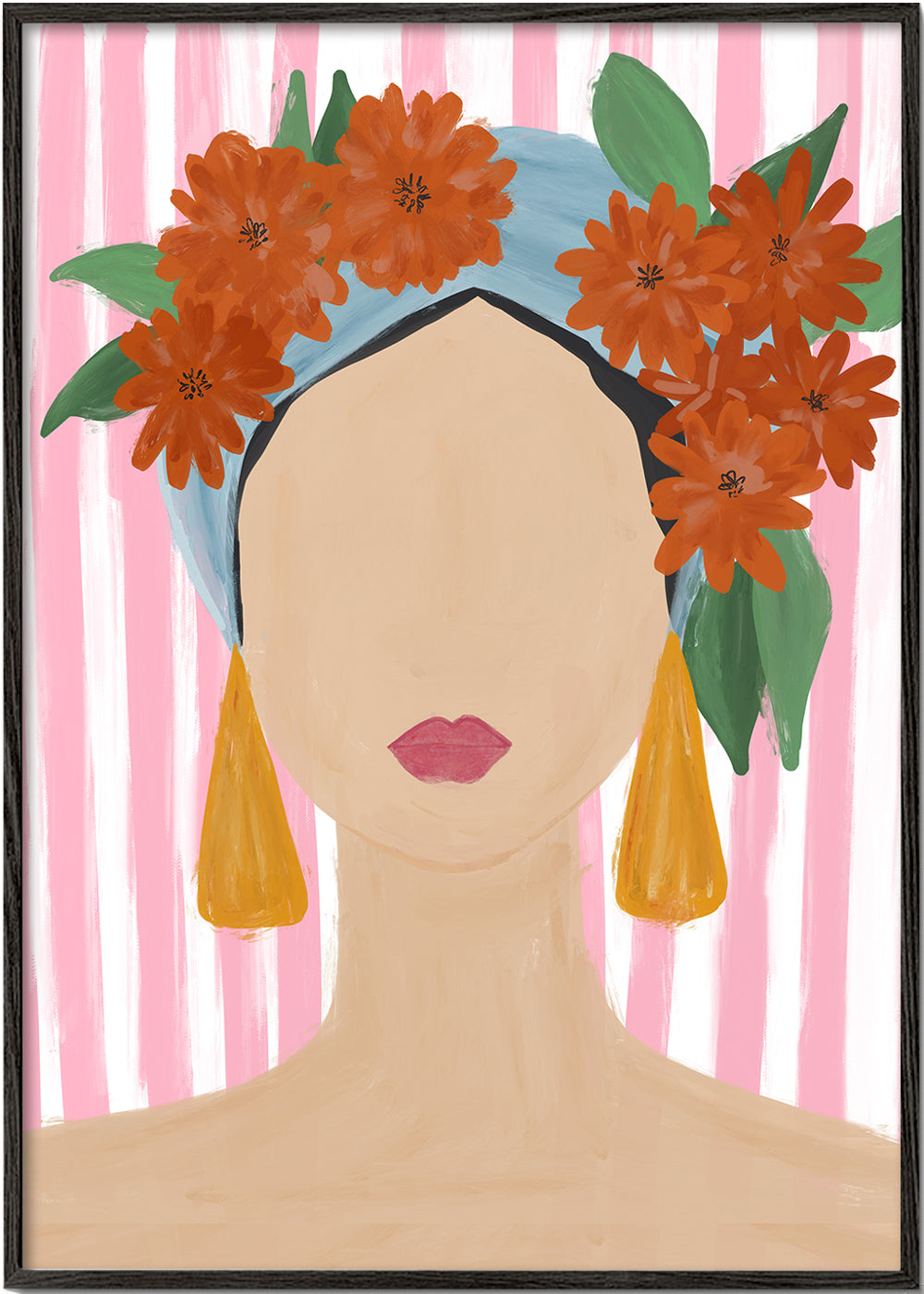 Lisslune | Frida Vibes Woman Portrait