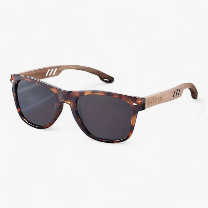 Lisslune | Wooden Temple Polarized Sunglasses UV400 Protection