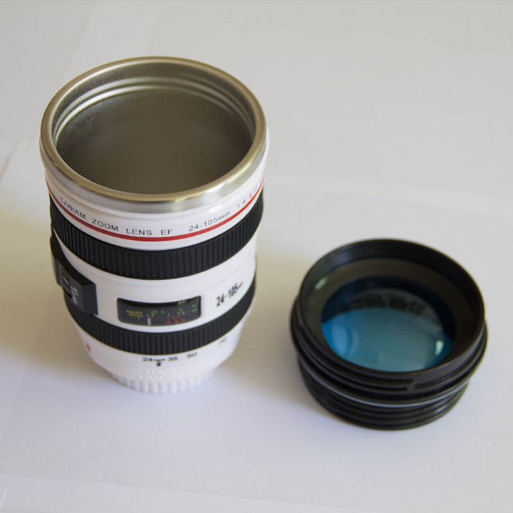 Lisslune | Camera Lens Inspired Insulated Cup Coffee Mug