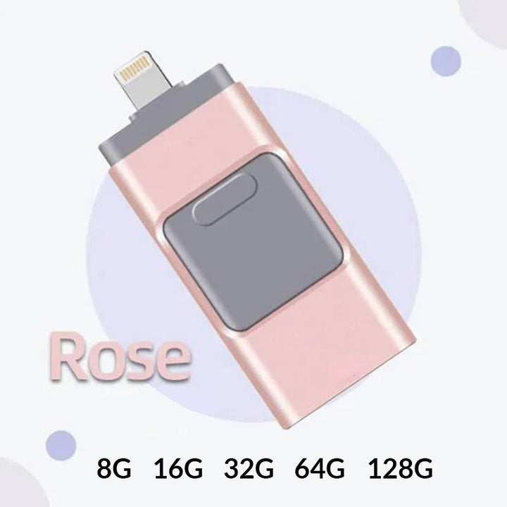 Lisslune | 4 In 1 High-Speed USB Flash Drive for Multiple Devices