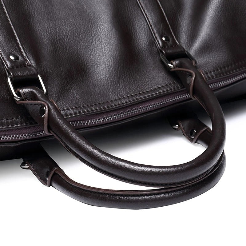 Lisslune | Stylish Leather Men’s Travel Bag – Perfect for Long and Short Trips
