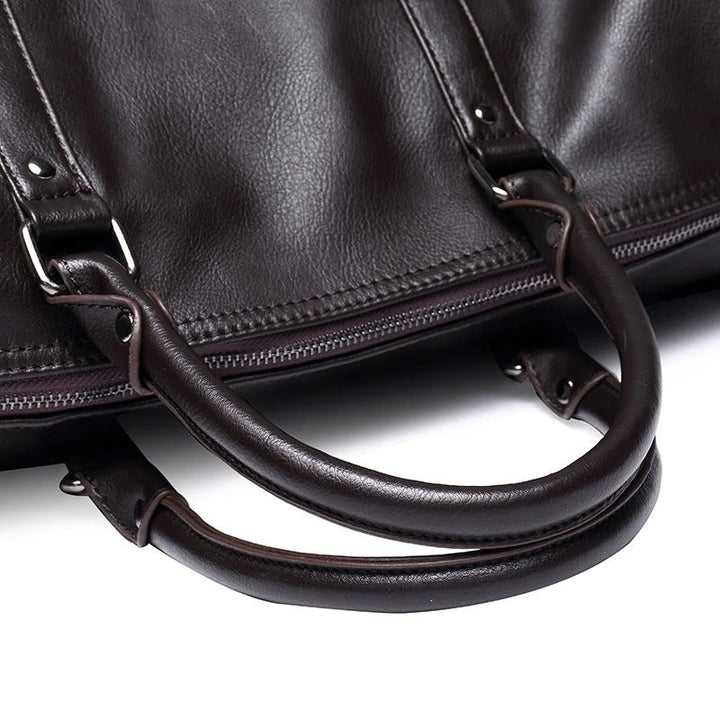 Lisslune | Stylish Leather Men’s Travel Bag – Perfect for Long and Short Trips