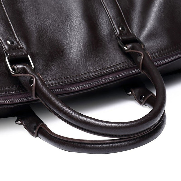 Lisslune | Stylish Leather Men’s Travel Bag – Perfect for Long and Short Trips