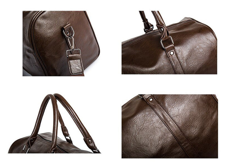 Lisslune | Stylish Leather Men’s Travel Bag – Perfect for Long and Short Trips