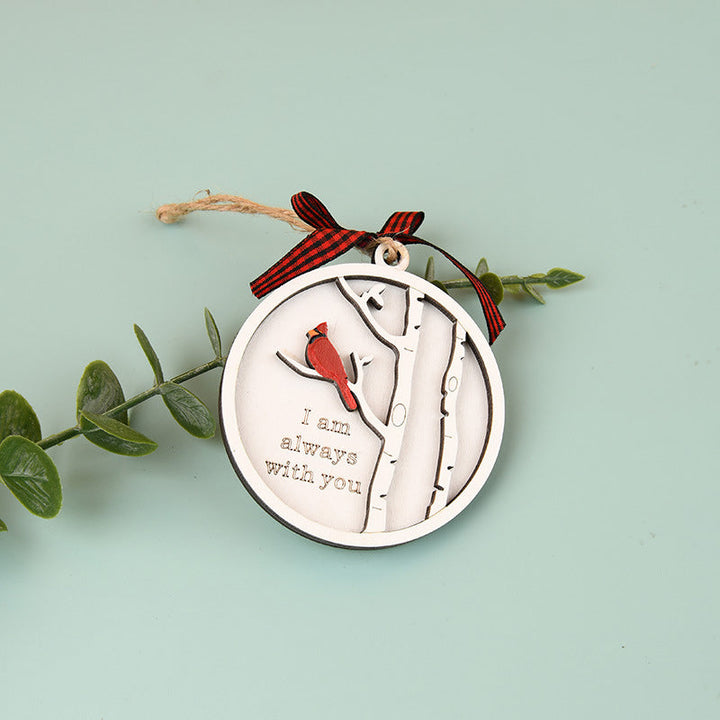 Lisslune | Handmade Memorial Ornament with Cardinals