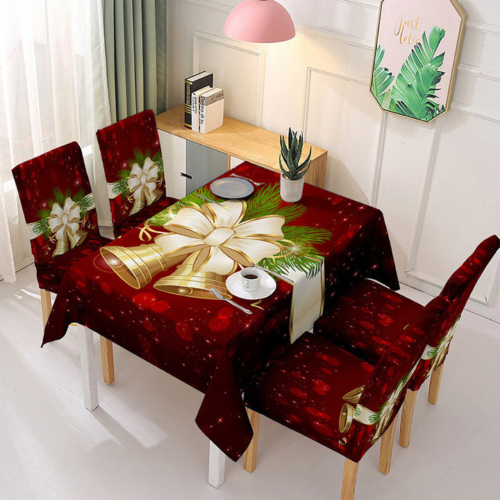Lisslune | JoyTable Christmas Tablecloth – Festive Tablecloth made of Sustainable Fabric for the Holidays