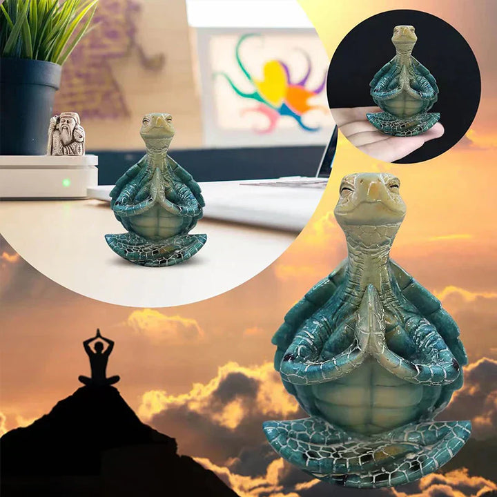 Lisslune | ZenTurtle Decorative Figure – Soothing Design with Fine Details