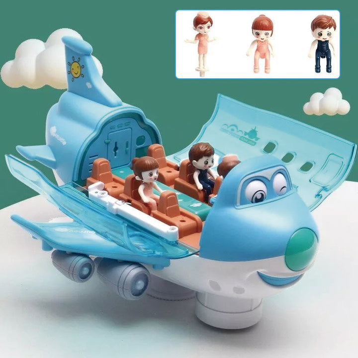 Lisslune | 360° rotatable electric airplane toy