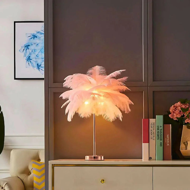 Lisslune | LumaPalm Feather Palm Tree Lamp