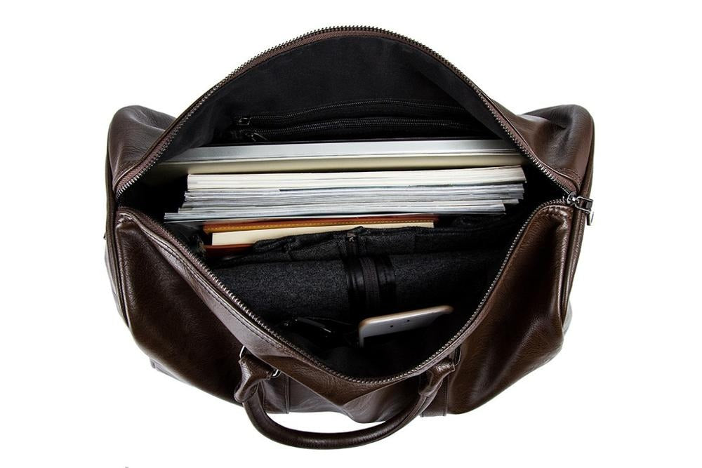 Lisslune | Stylish Leather Men’s Travel Bag – Perfect for Long and Short Trips