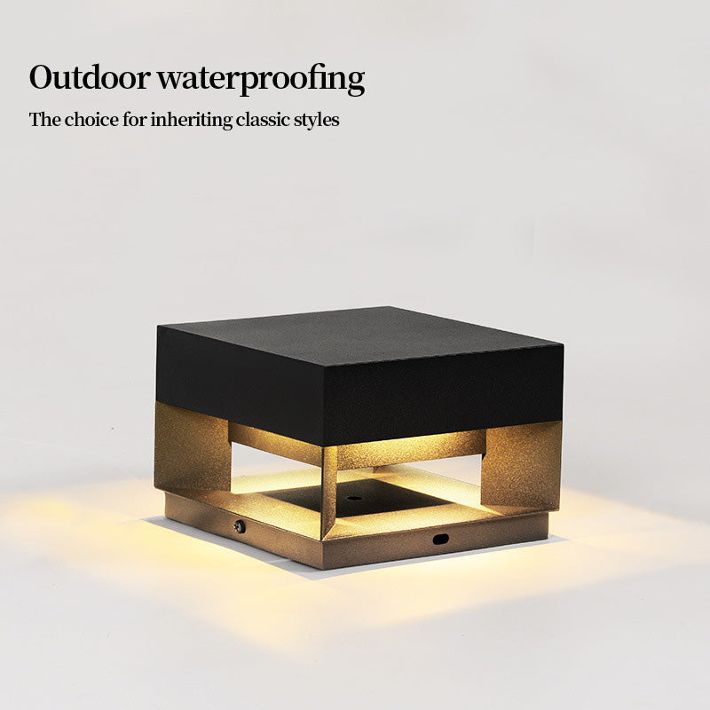 Lisslune | LumaCast LED Outdoor Light | Modern Stainless Steel Lamp | Waterproof | Garden & Landscape Lighting