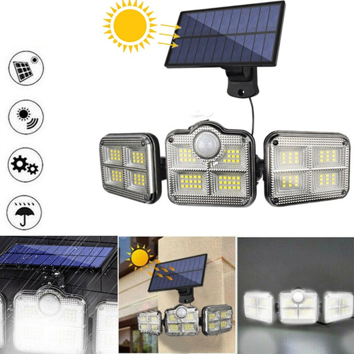 Lisslune | Solar split induction wall lamp with remote control (Buy 2 shipping free)