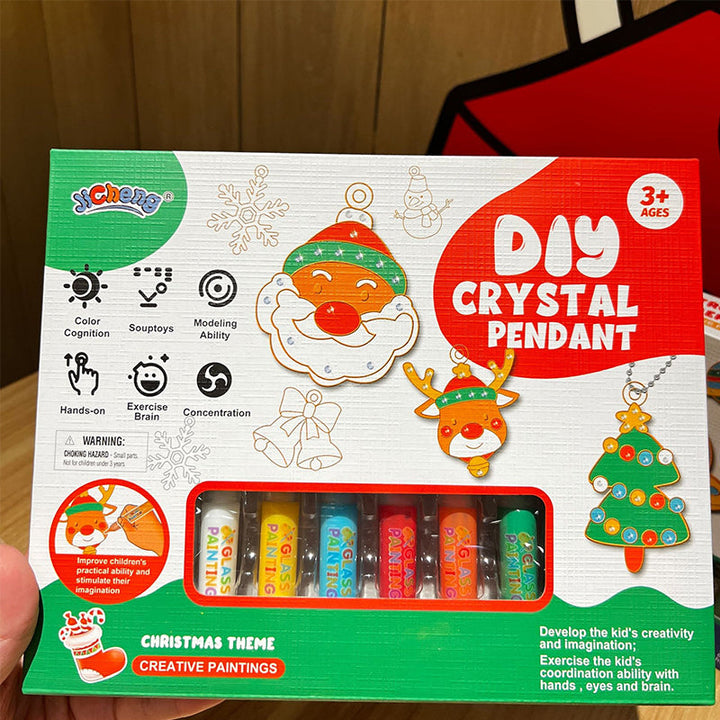 Lisslune | Christmas Crystal Adhesive Painting