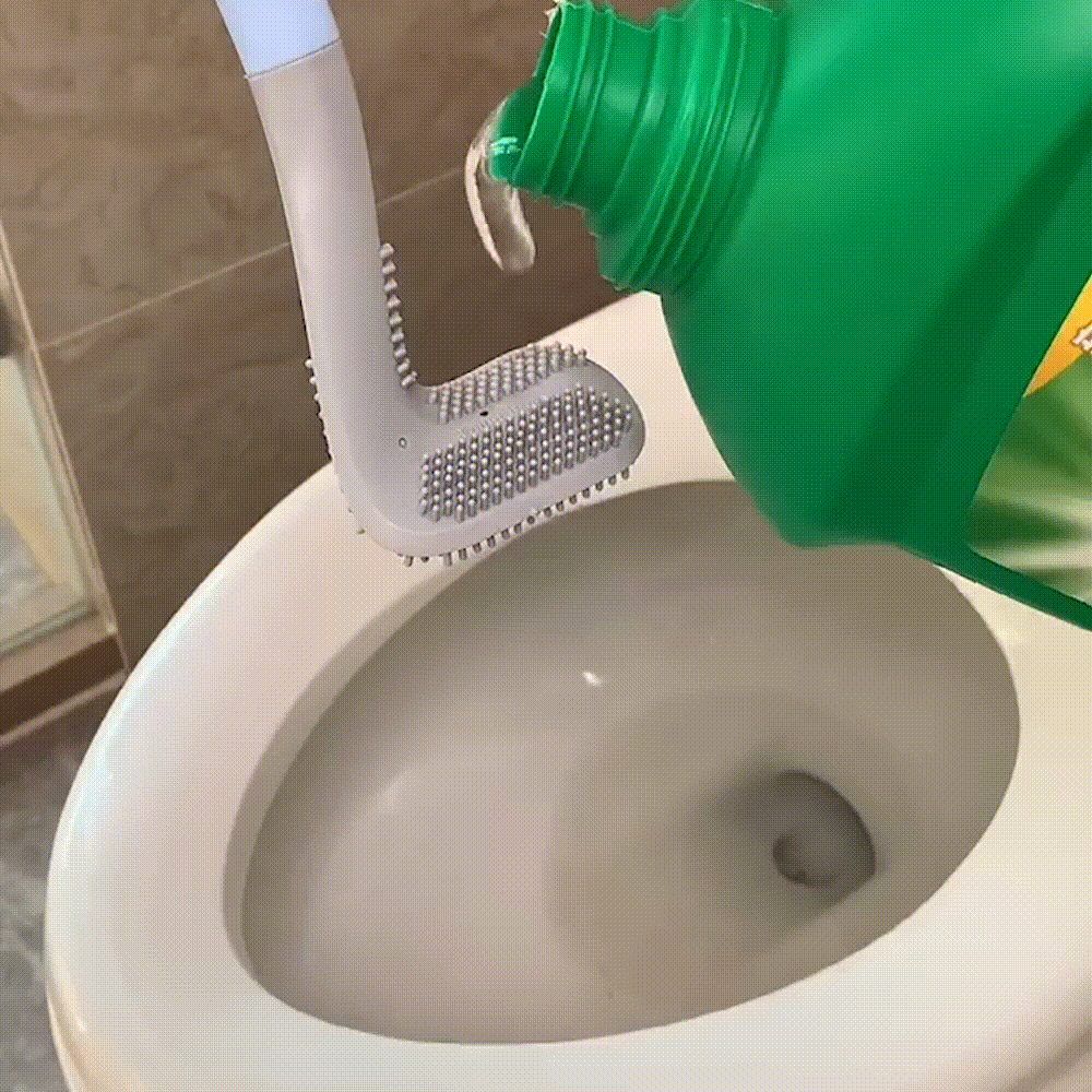 Lisslune | Long-handled Toilet Brush - Say goodbye to stains.