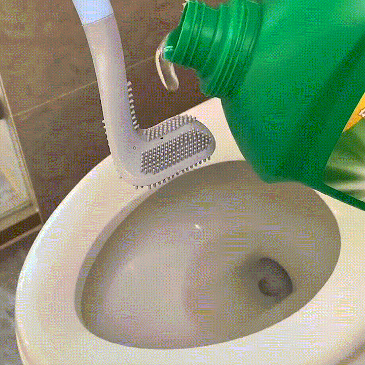 Lisslune | Long-handled Toilet Brush - Say goodbye to stains.