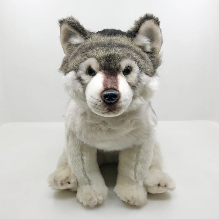 Lisslune | Gray Wolf Plush Toy