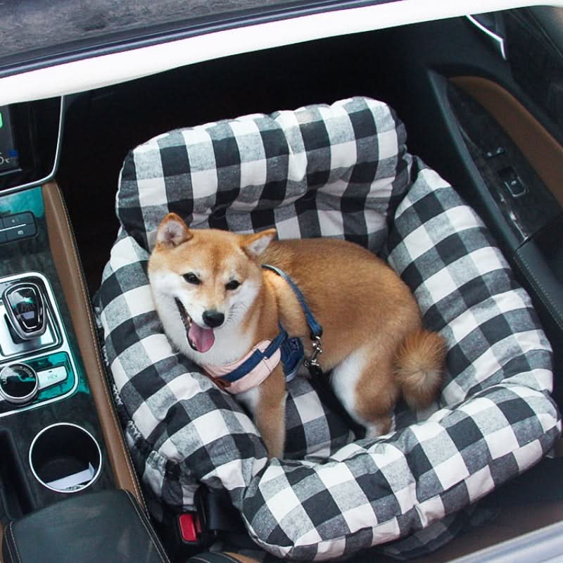 Lisslune | PETCOMFORT - Dog Car Seat Bed for On-the-Go