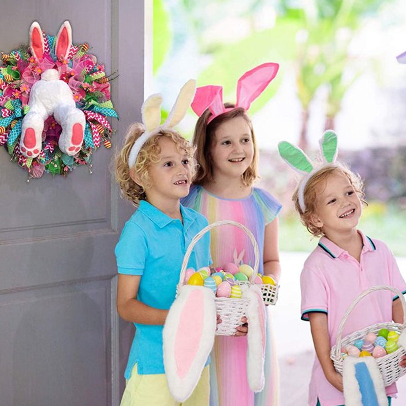 Lisslune | Easter Bunny Wreath Sticker