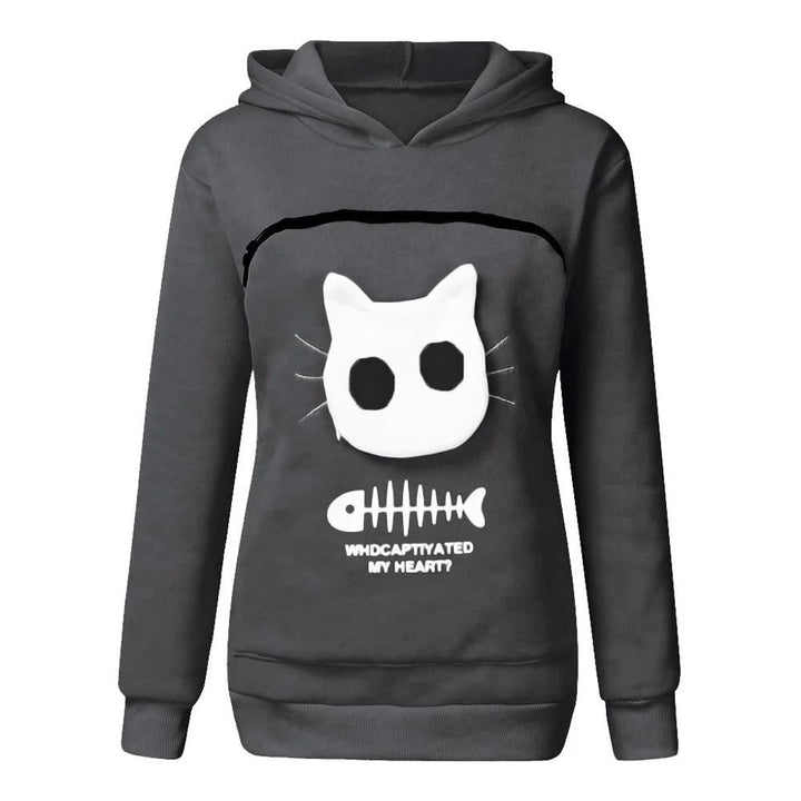 Lisslune | Cat Lovers Hoodie Cuddle Pouch