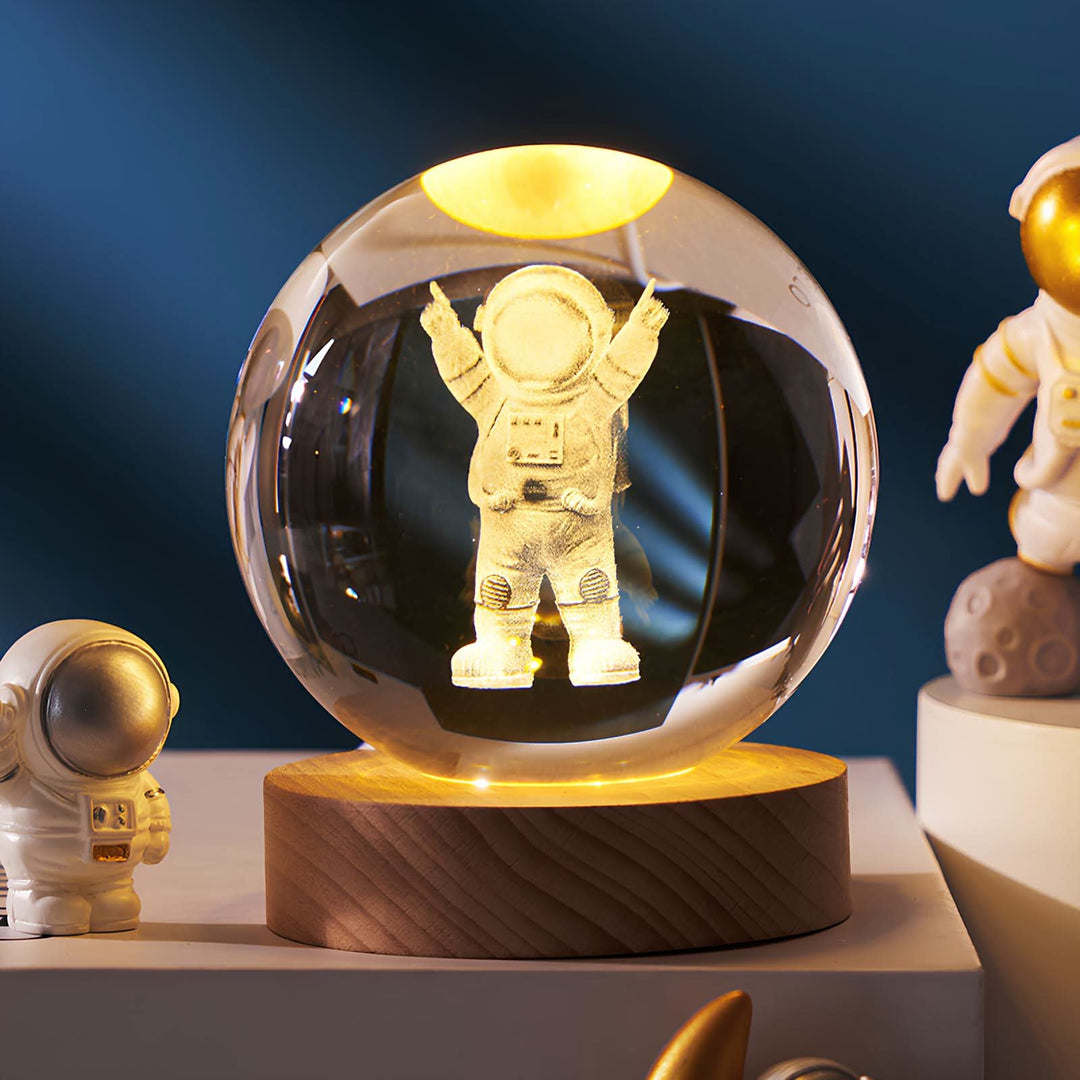Lisslune | Luminous Crystal Ball LED Night Light Decor