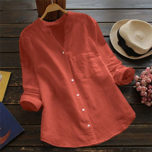 Lisslune | Casual, loose cotton shirt
