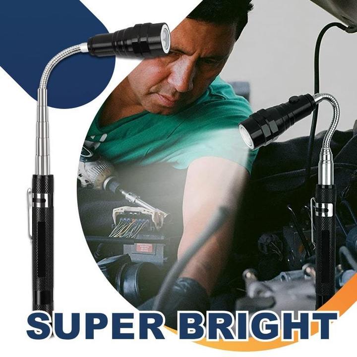 Lisslune | Telescopic Magnetic Pickup Flashlight