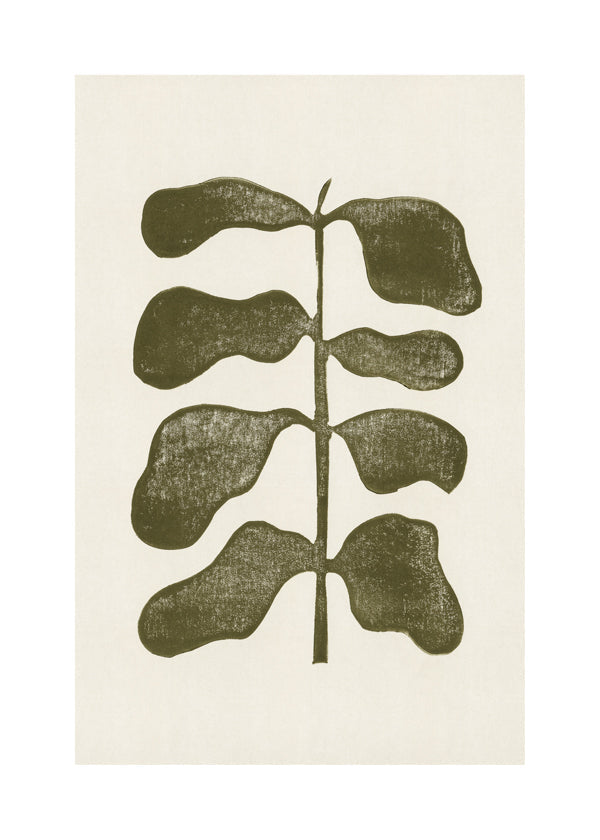 Lisslune | Linoleum cut plant - Alisa Galitsyna