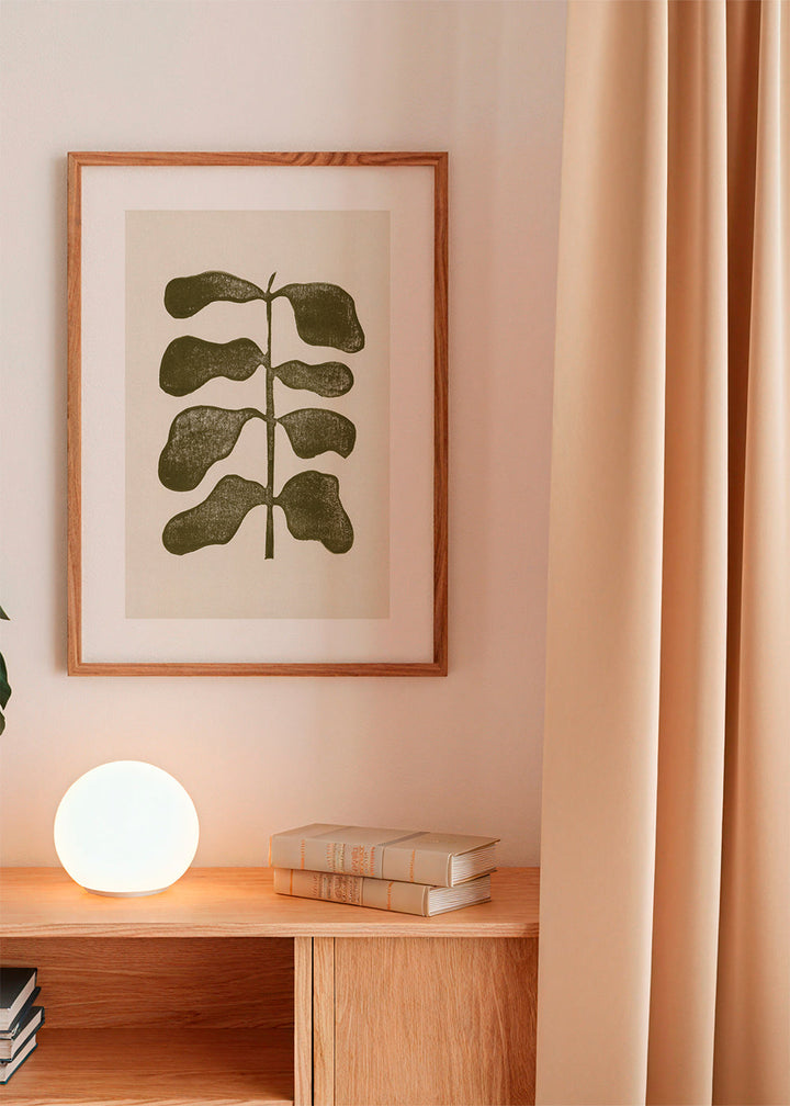 Lisslune | Linoleum cut plant - Alisa Galitsyna