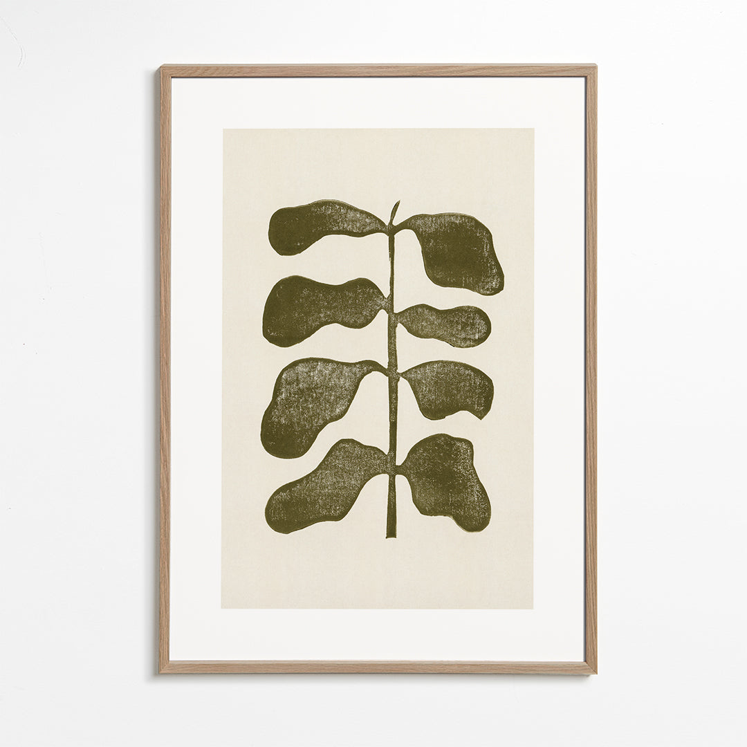Lisslune | Linoleum cut plant - Alisa Galitsyna