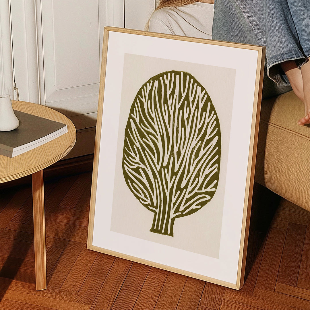 Lisslune | Linoleum cut Wood - Alisa Galitsyna