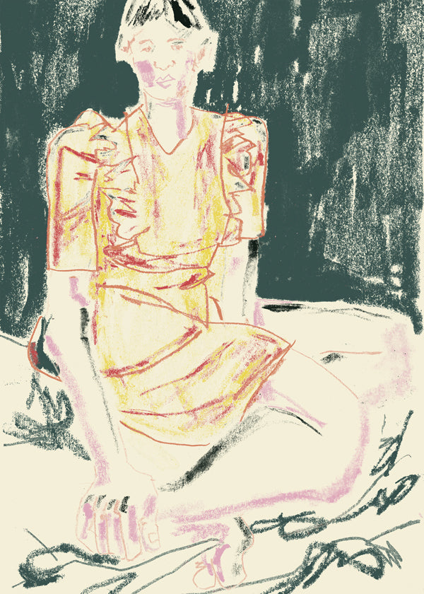 Lisslune | The girl in the orange dress - Francesco Gulina