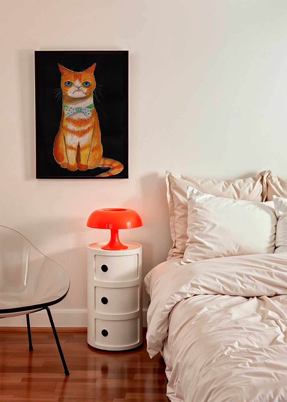 Lisslune | Sad Cat - Sharyn Bursic