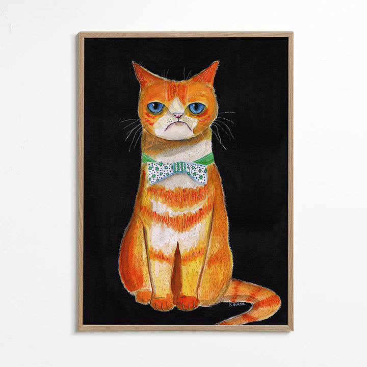 Lisslune | Sad Cat - Sharyn Bursic