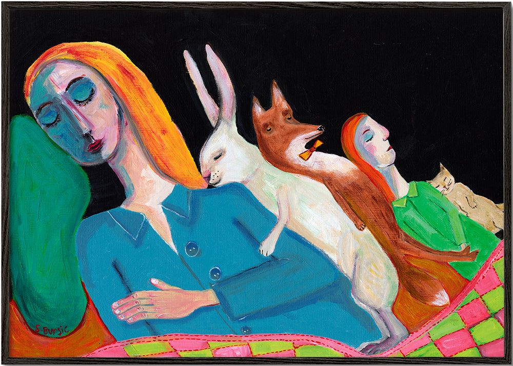Lisslune | Five in the bed - Sharyn Bursic