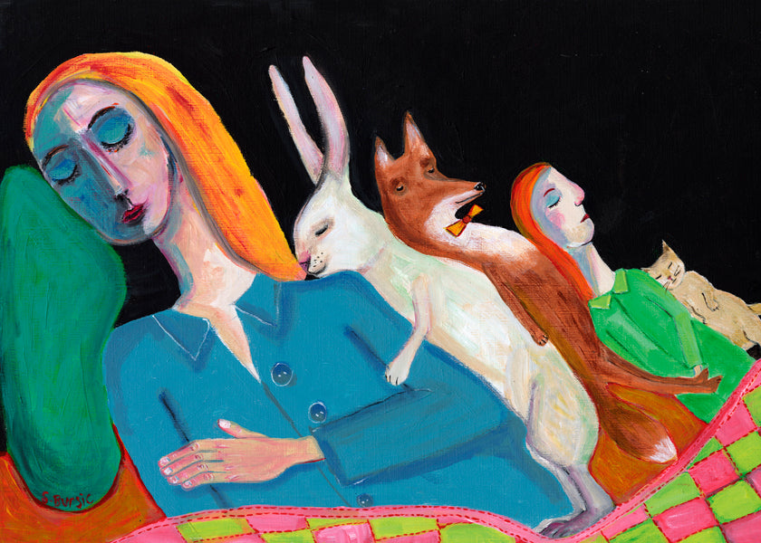 Lisslune | Five in the bed - Sharyn Bursic